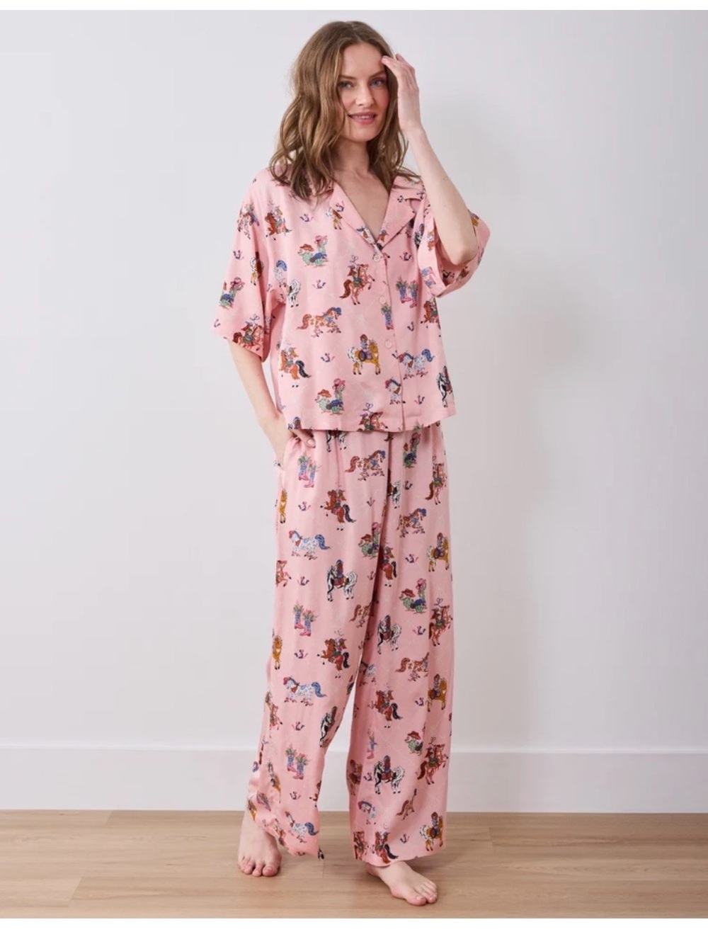 Printfresh Women's Pajama Set - Eco Cowgirl
